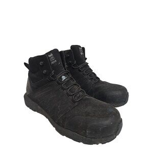 Timberland PRO Men's A297S Radius CTCP Mid Athletic Work Boots Black Size 10W